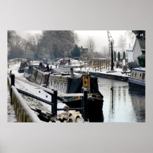 PÓSTER BARCOS DE CANAL