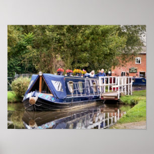 PÓSTER BARCOS DE CANAL