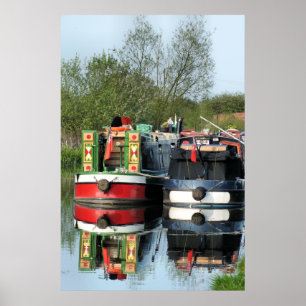 PÓSTER BARCOS DE CANAL