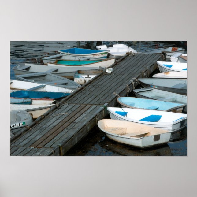 Póster Barcos de Linha em Pata (Frente)