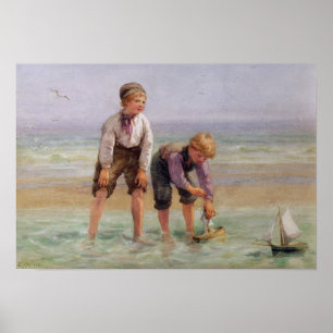 Poster Barcos de navigação