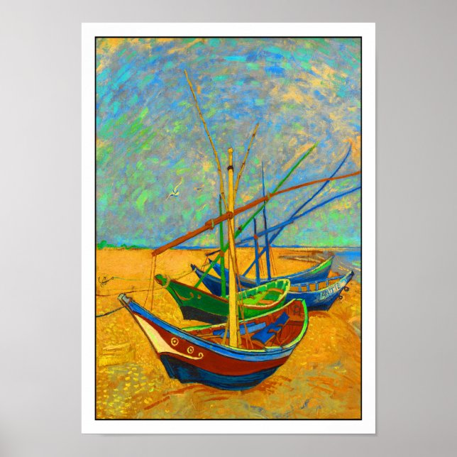 Poster Barcos De Pesca (Frente)