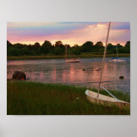 barcos de vela, nook kingston de maré baixa