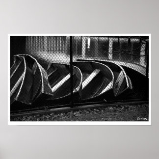 Póster Barcos do Central Park