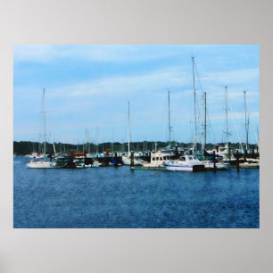 Póster Barcos em Newport RI