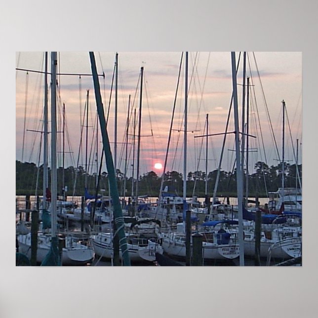 Póster Barcos em Nova Berna (Frente)