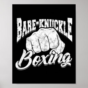 Poster Bare-Knuckle Boxing - Bare-Knuckle Sport E Fitne