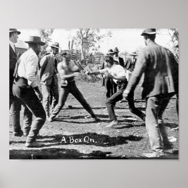 Póster Bare Knuckle Fight (Frente)