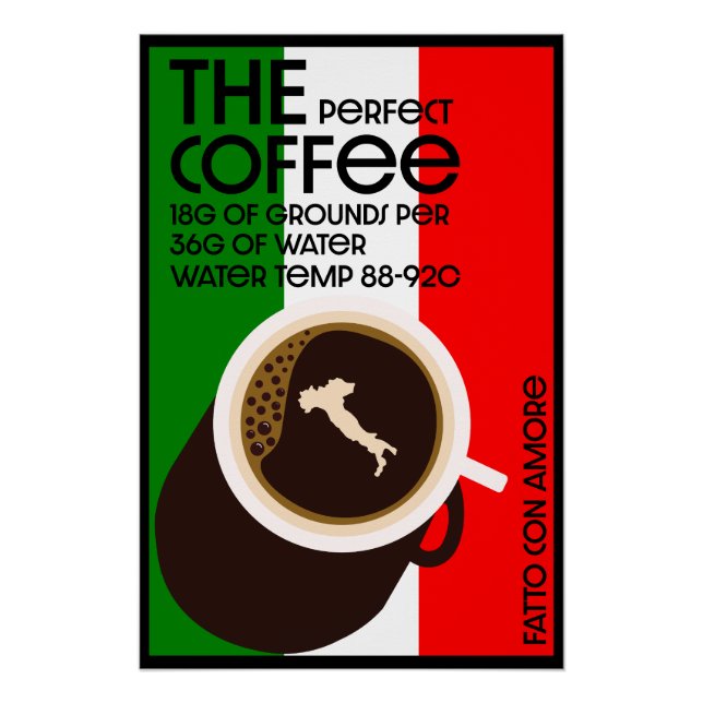 Póster Baristas Italianos (Frente)