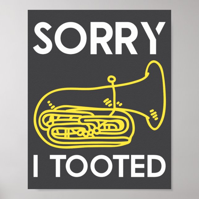 Poster Baritone Definition Funny Orchestra Singer  (Frente)