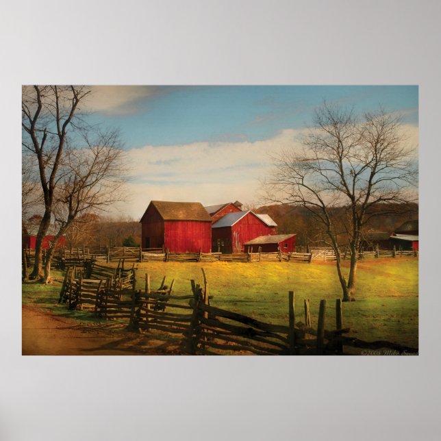 Poster Barn - Apenas no caminho (Frente)