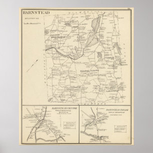 Póster Barnstead, Belknap Co