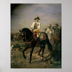Póster Baron Ernst von Laudon do marechal de campo