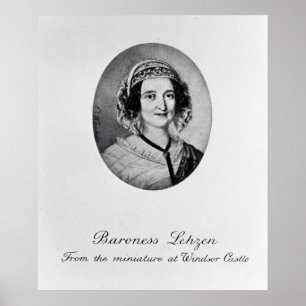Póster Baroness Louise Lehzen