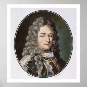Póster Baronete de Jean (1651-1702), 1789 (gravura