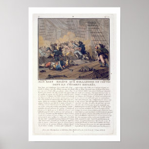 Poster Baronete de Jean (1651-1702), taki naval francês