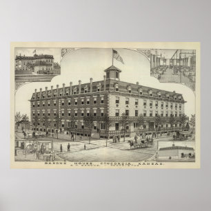 Póster Barons Casa, Concordia, Kansas