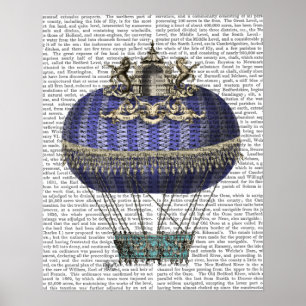 Póster Baroque Fantasy Balloon