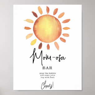 Poster Barra de mOM-osa Sunshine