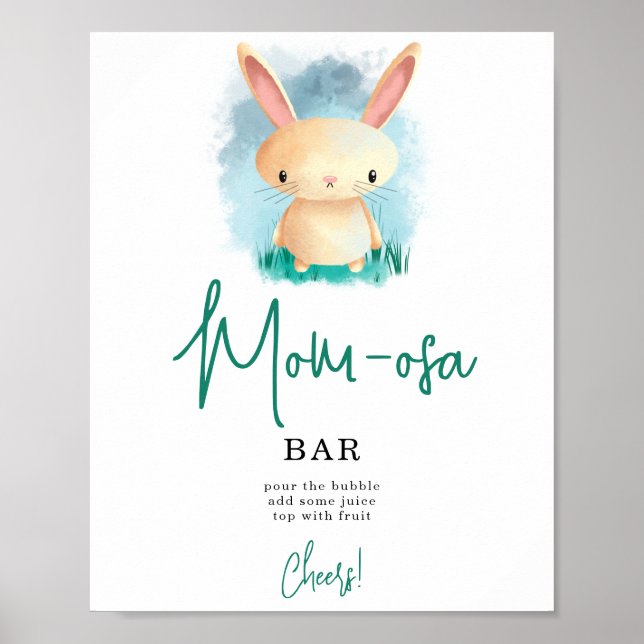 Poster barra Simple Bunny mOM-osa  (Frente)