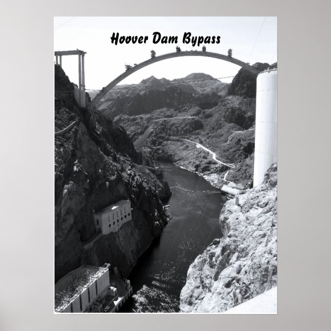 Póster Barragem de Hoover, Barragem de Hoover (Frente)