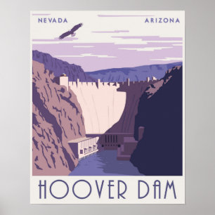 Póster Barragem Hoover