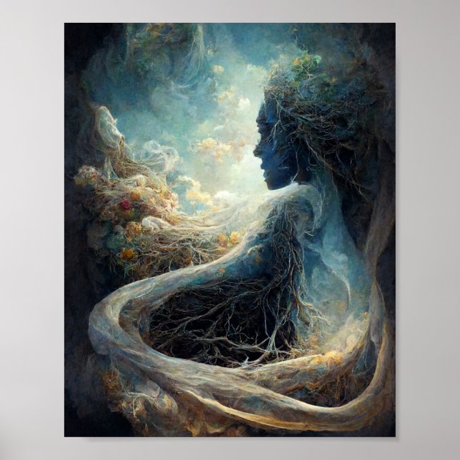 Poster Barramento da Arte de Ficção Científica Fantasia d (Frente)