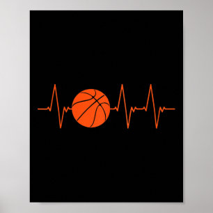 Poster Barramento de frequência de basquete