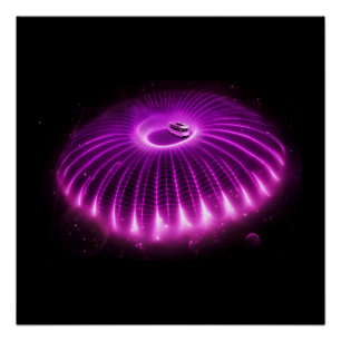 Póster Barramento Do Carrinho De Nova Orleans Teleportado