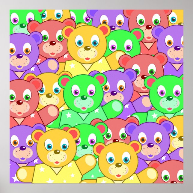 PÓSTER BARRAS COLORIDAS (Frente)
