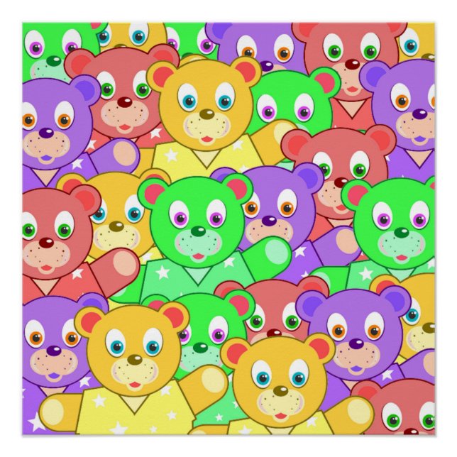 PÓSTER BARRAS COLORIDAS (Frente)