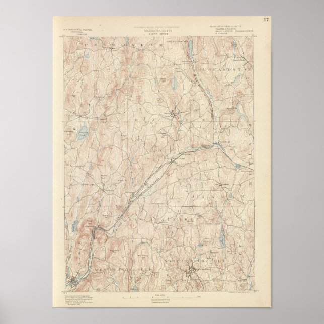 Poster Barre, Massachusetts (Frente)