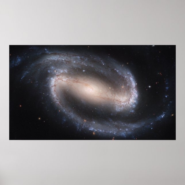 Póster Barred Spiral Galaxy NGC 1300 (Frente)