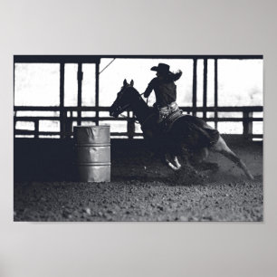 Poster Barrel Racer —