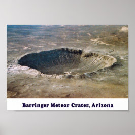 Póster Barringer Meteor Crater