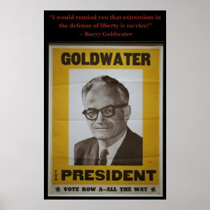 Póster Barry Goldwater