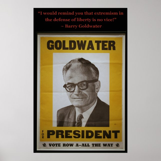Póster Barry Goldwater (Frente)
