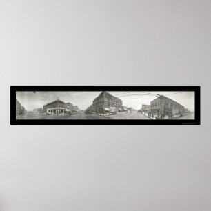 Póster Bartlesville, foto 1910 de Oklahoma