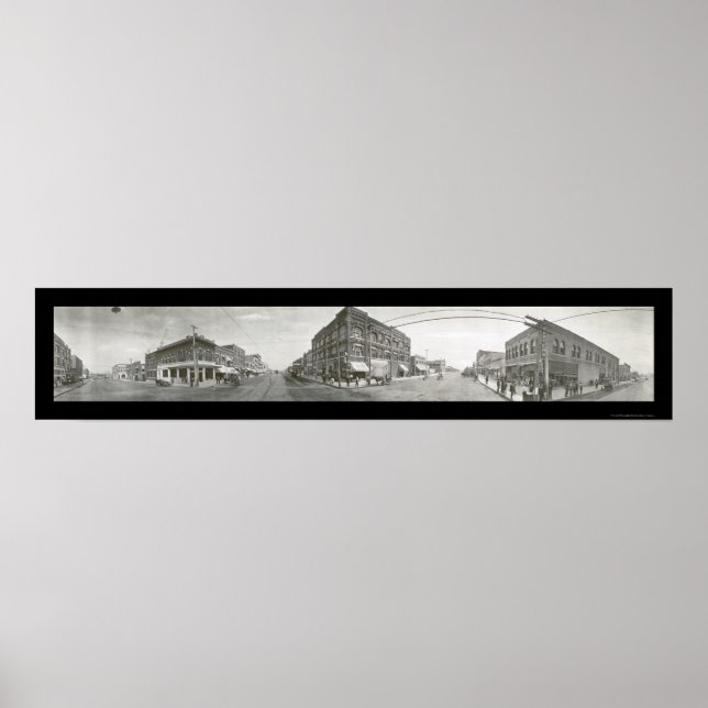 Póster Bartlesville, Oklahoma Photo 1910 (Frente)