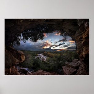 Póster Barton Creek Sunset - Austin, Texas