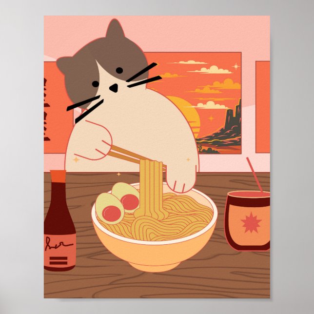Poster Barulho de Ramen (Frente)