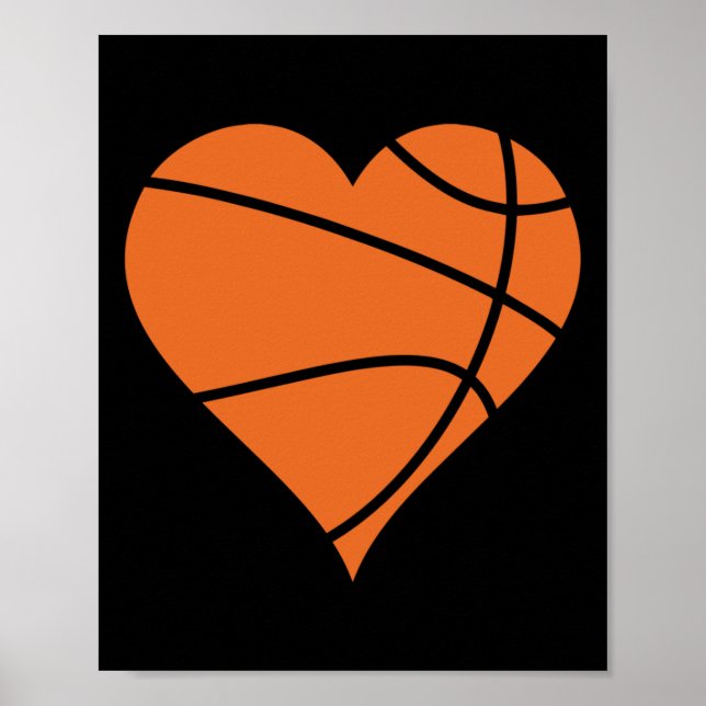 Poster Basball Heart 2 (Frente)