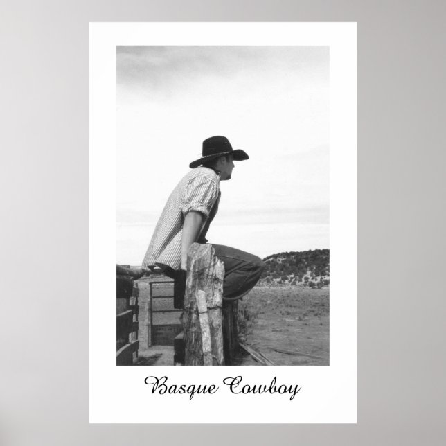 Póster Basco Cowboy (Frente)