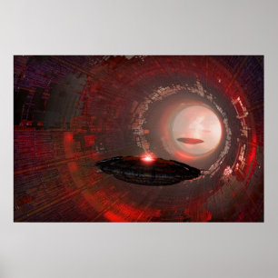 Póster Base do segredo do UFO