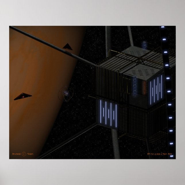 Poster Base HS 731.2-506.2 Mars (Frente)