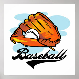 Poster Baseball Glove T-shirts and Gifts