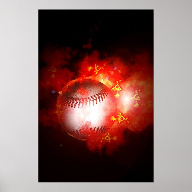Póster Baseball Inspiracional (Frente)