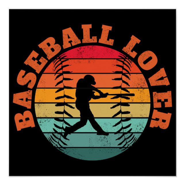 Póster Baseball Lover (Frente)
