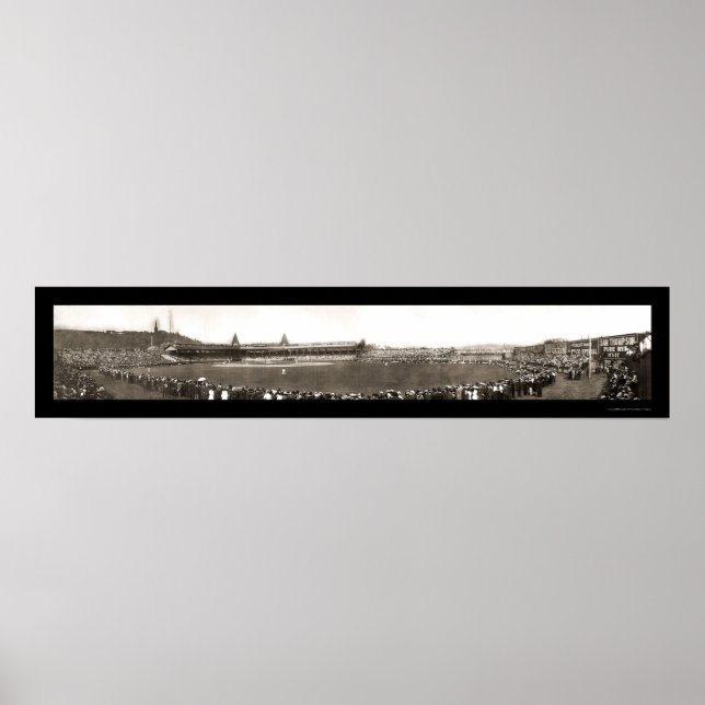 Poster Baseball Nova Iorque vs. Pittsburgh Foto 1905 (Frente)