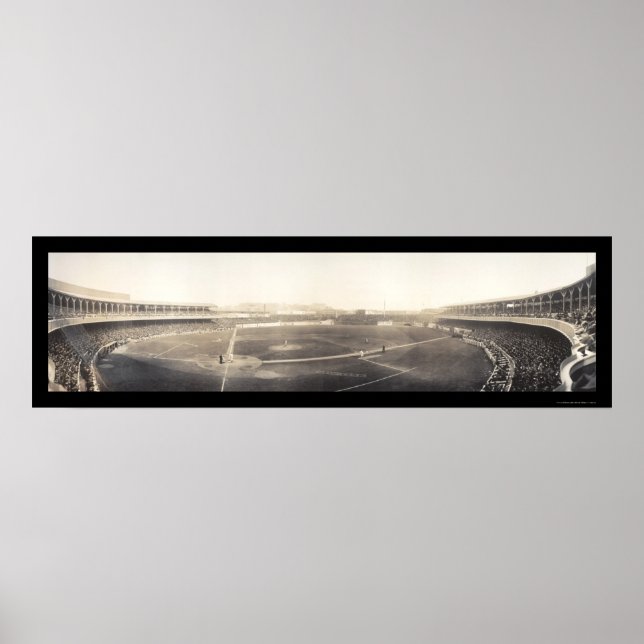 Póster Baseball Polo - Foto 1910 (Frente)